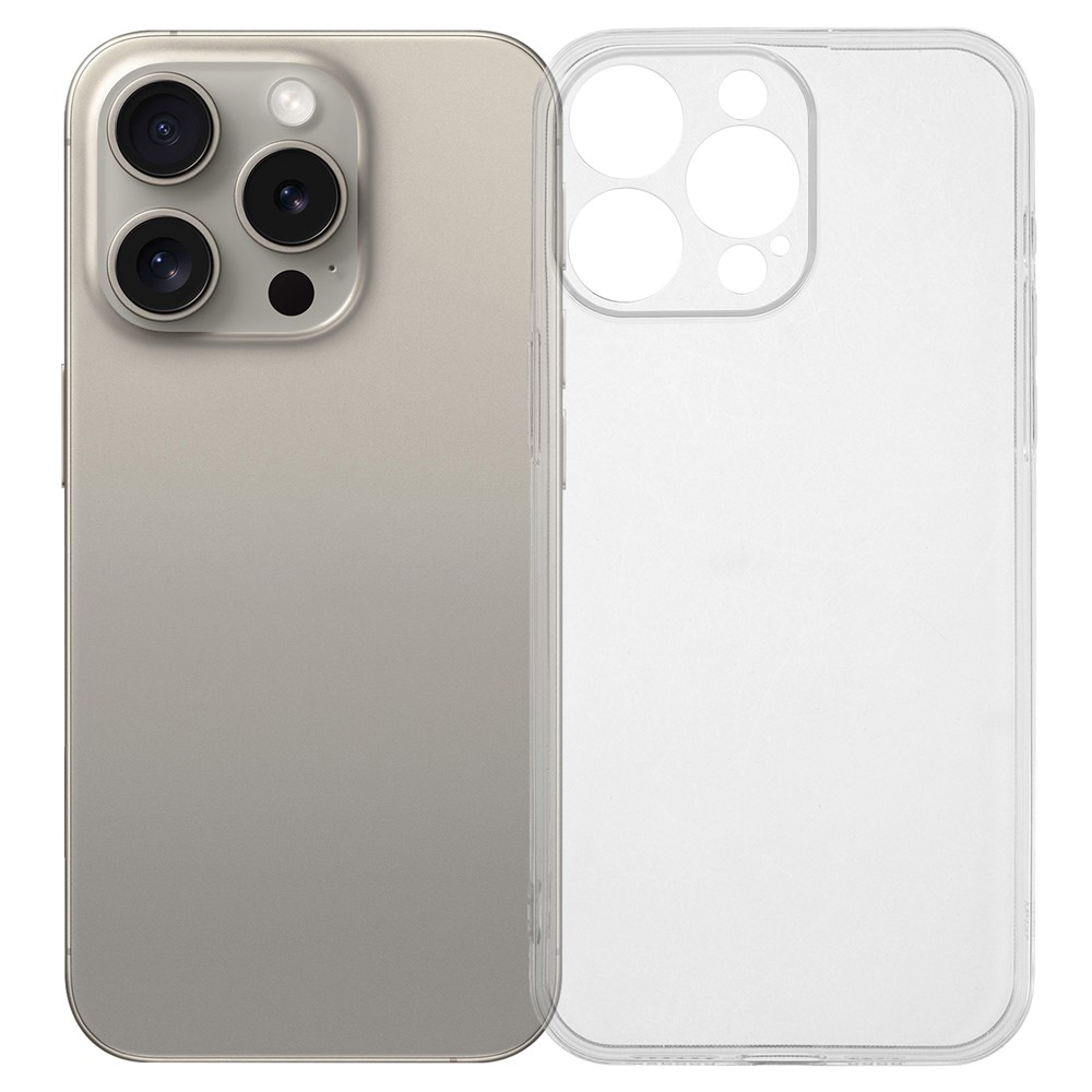 For iPhone 14 Pro Case 1.2mm Ultra Thin Crystal Clear TPU Phone Cover