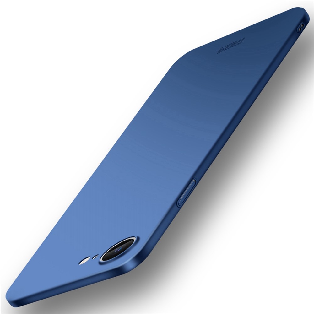 For iPhone 16e Phone Case MOFI Shield Matte Series Ultra Slim PC Protective Cover - Blue