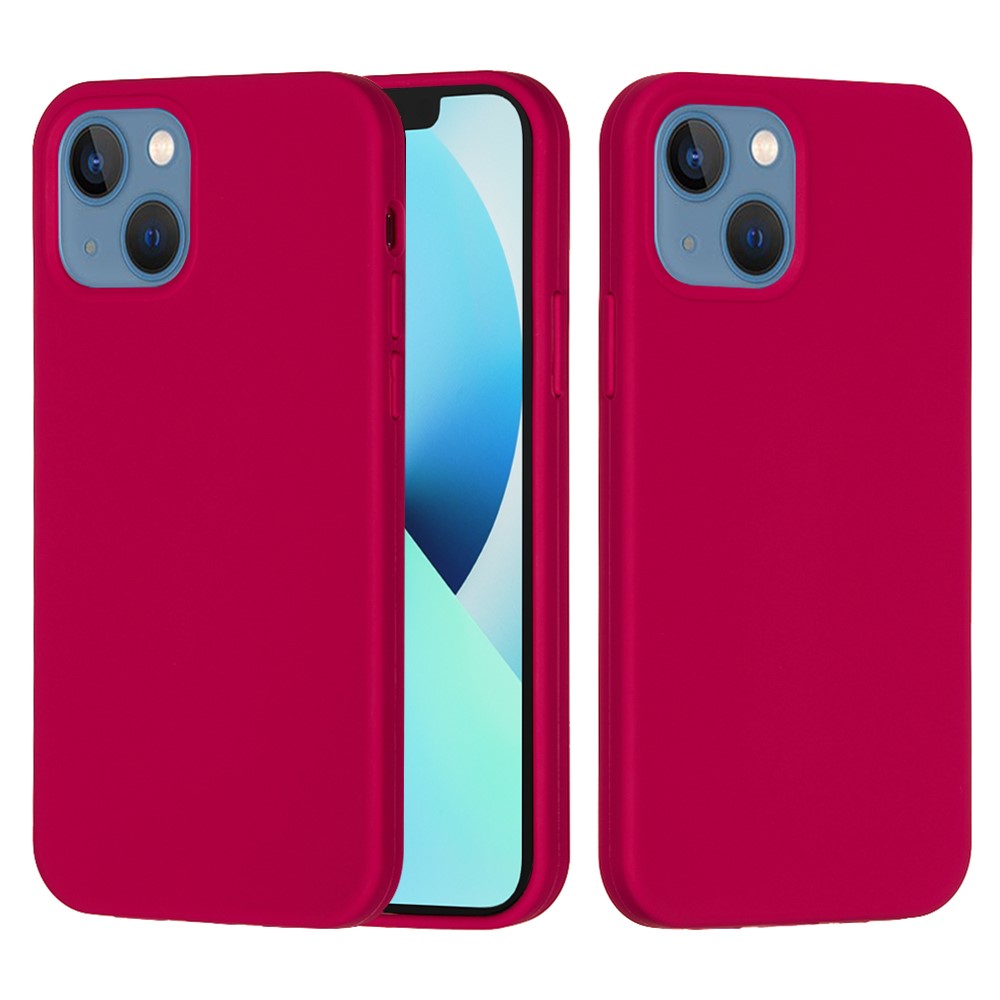 Bulk Purchasing For iPhone 13 Case Liquid Silicone Soft Lining Back Phone Cover - Rose
