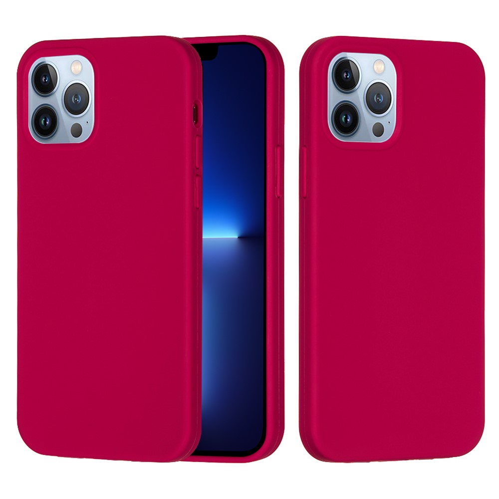 Bulk Purchasing For iPhone 13 Pro Case Liquid Silicone Soft Lining Back Phone Cover - Rose