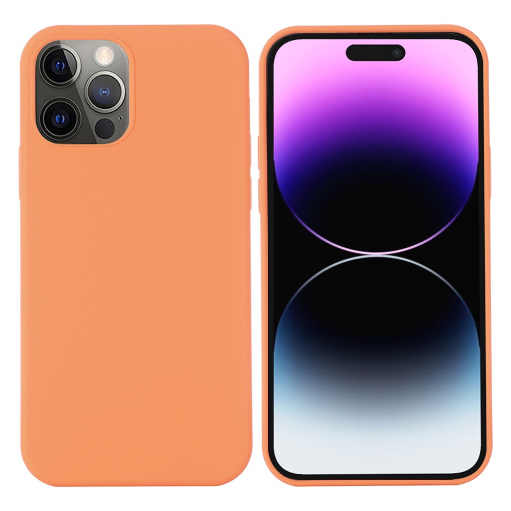 Bulk Purchasing For iPhone 14 Pro Case Compatible with MagSafe Anti-Drop Liquid Silicone Phone Cover - Orange