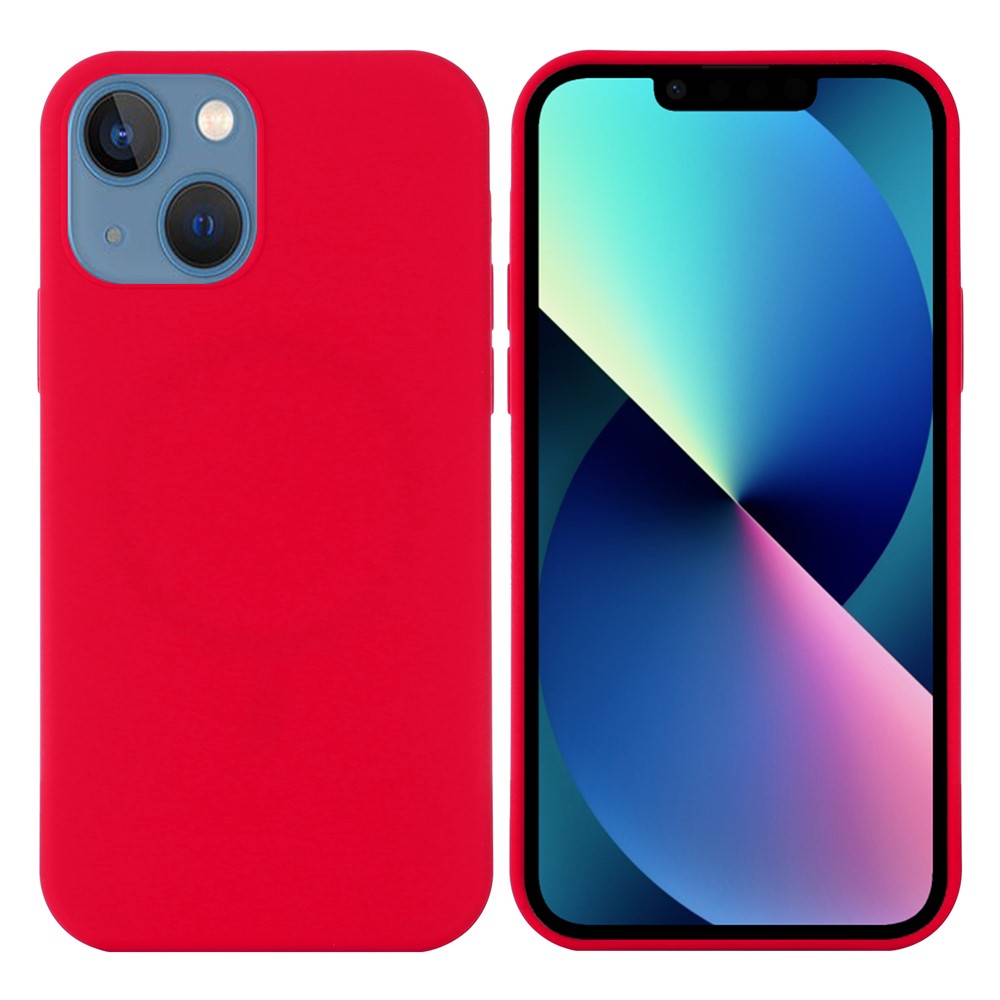 Bulk Purchasing For iPhone 13 Case Compatible with MagSafe Anti-Drop Liquid Silicone Phone Cover - Red
