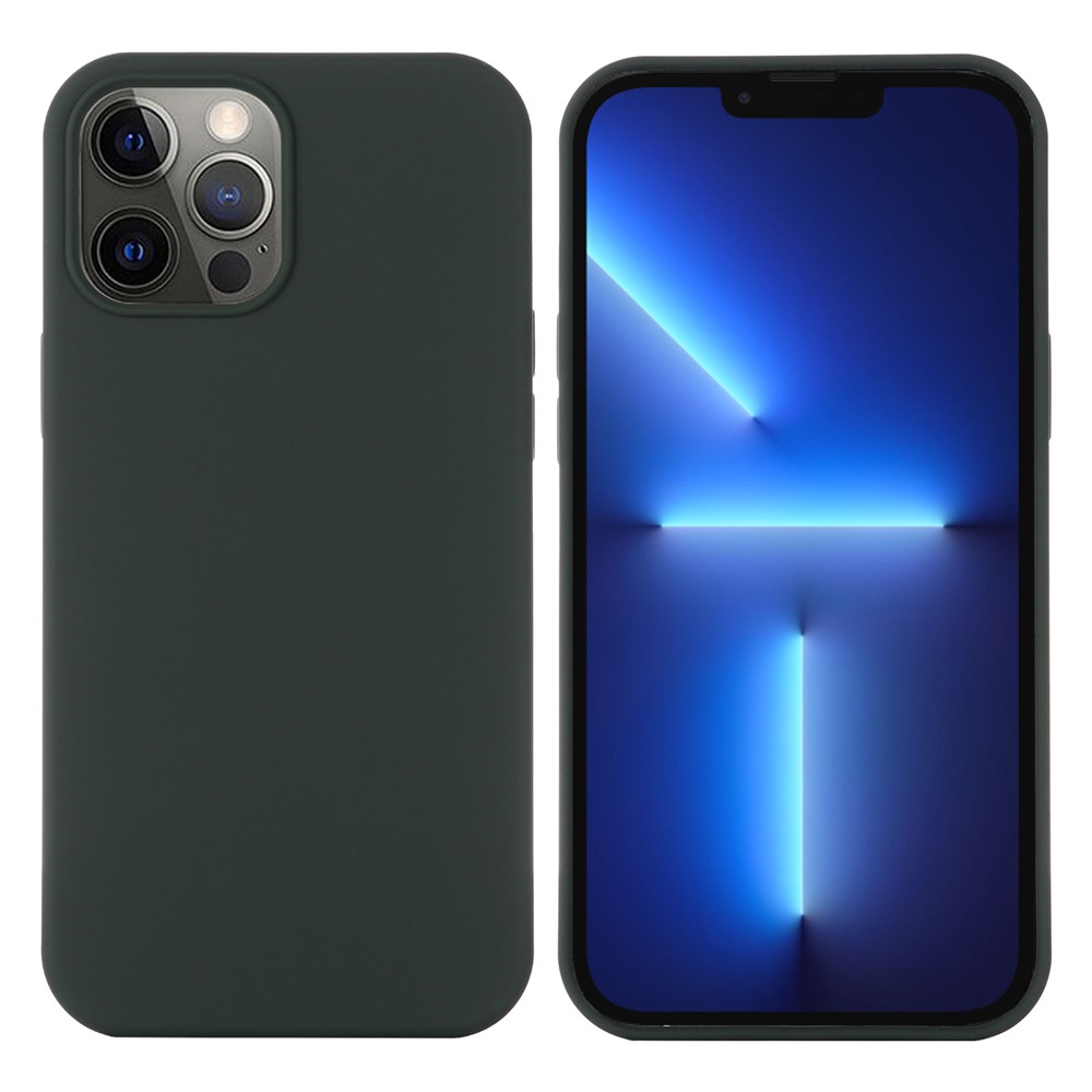 Bulk Purchasing For iPhone 13 Pro Case Compatible with MagSafe Anti-Drop Liquid Silicone Phone Cover - Dark Green