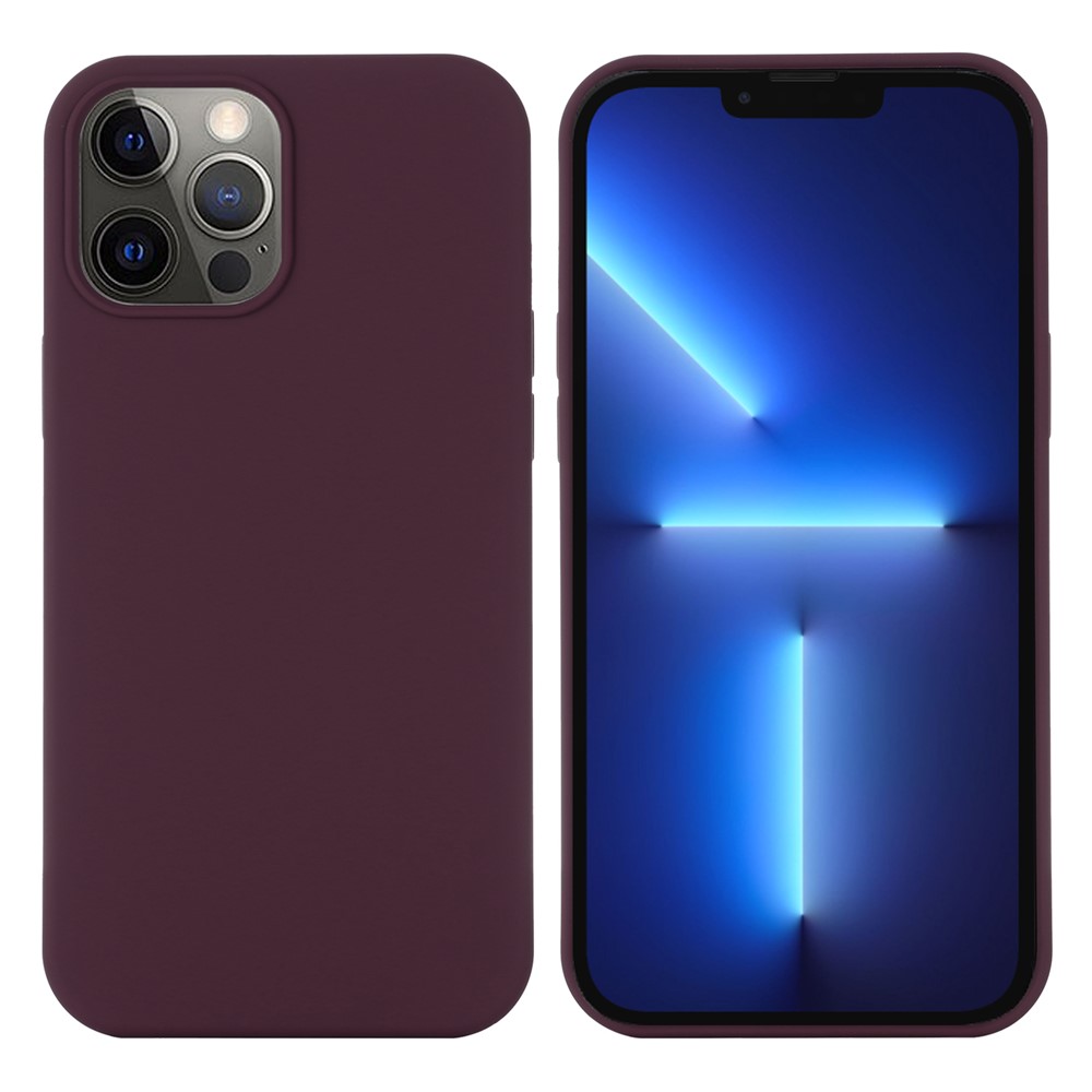 Bulk Purchasing For iPhone 13 Pro Max Case Compatible with MagSafe Anti-Drop Liquid Silicone Phone Cover - Wine Red