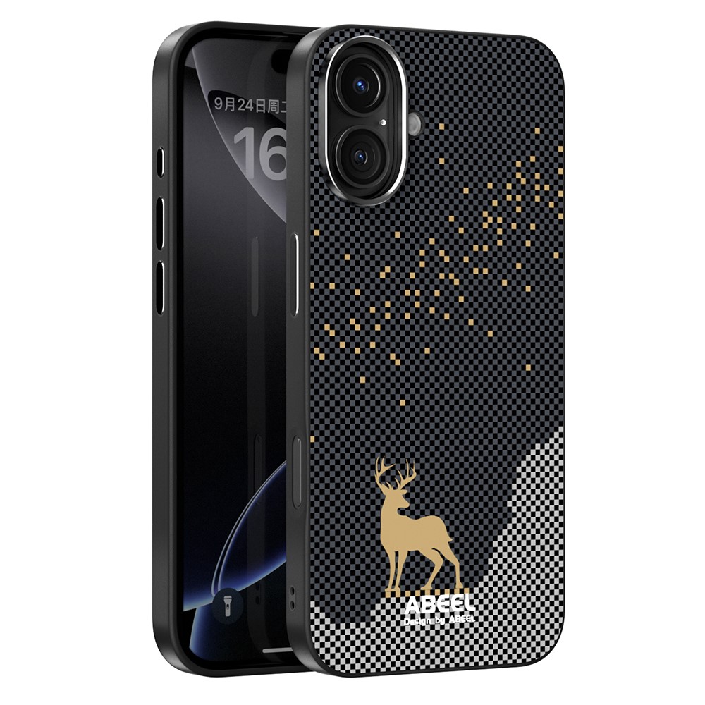ABEEL For iPhone 16 Plus Case Compatible with MagSafe Ultra Slim PC TPU Phone Back Cover - Deer