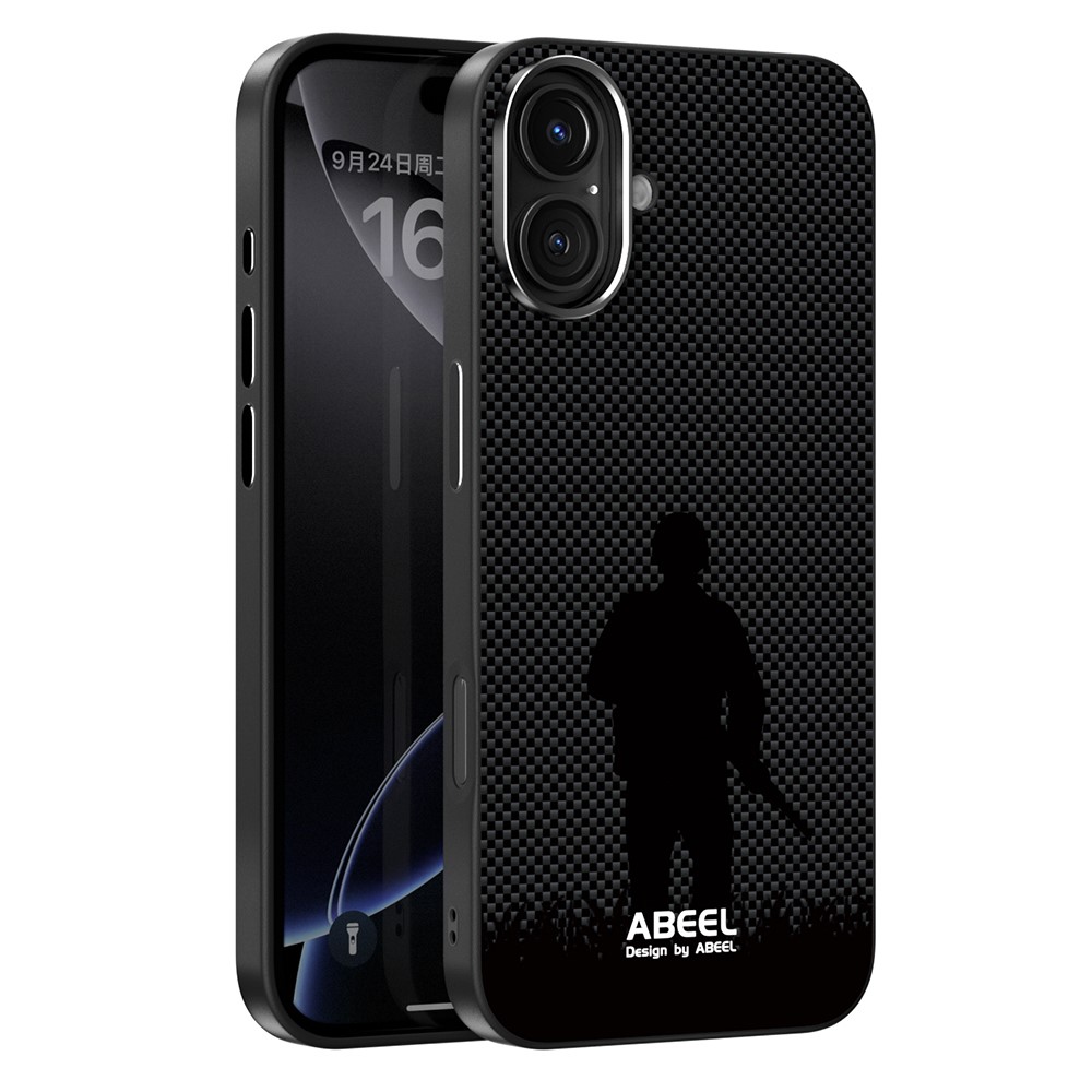 ABEEL For iPhone 16 Plus Case Compatible with MagSafe Ultra Slim PC TPU Phone Back Cover - Warrior