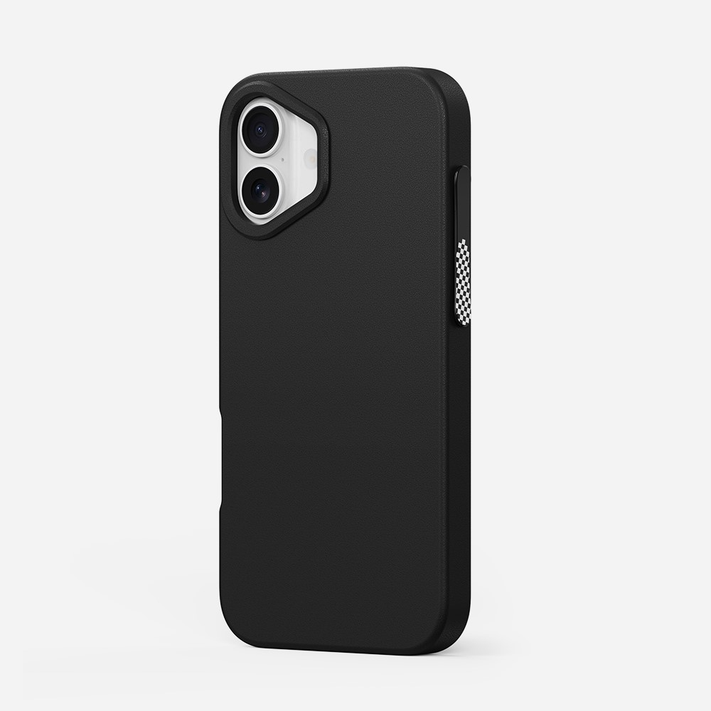For iPhone 16 Plus Case YOYOISLES Air Tec Series Detachable Customizable Buttons EVA Phone Cover - Black