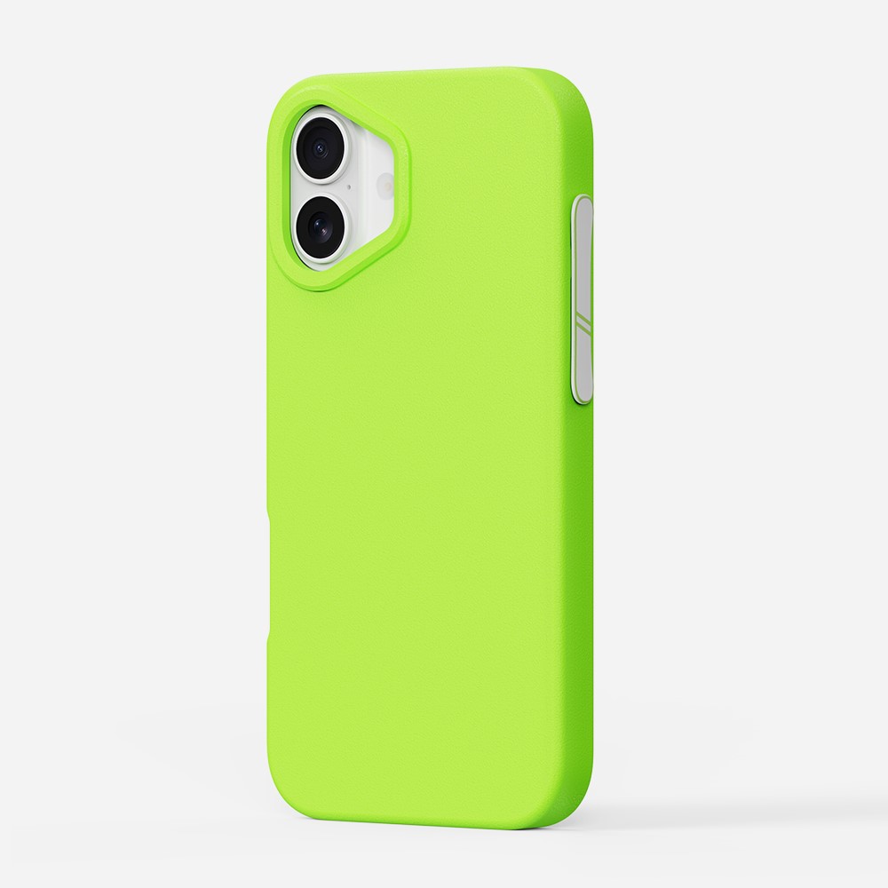 For iPhone 16 Case YOYOISLES Air Tec Series Detachable Customizable Buttons EVA Phone Cover - Light Green