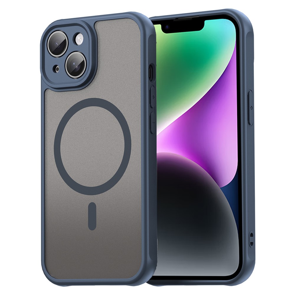 Bulk Purchasing For iPhone 14 / 13 Case Compatible with MagSafe Anti Drop PC + TPU Phone Cover - Blue