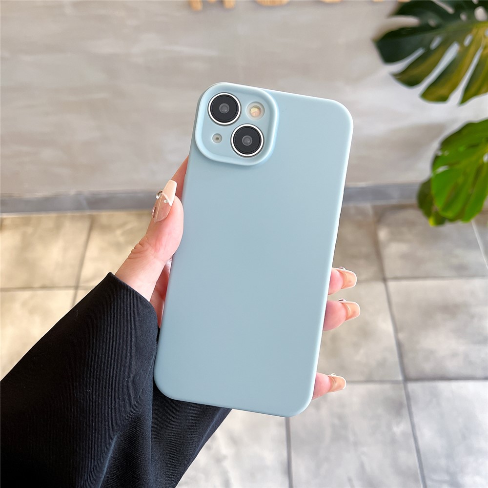 Bulk Purchasing For iPhone 14 / 13 Case Precise Cutouts 1.6mm TPU Shockproof Phone Cover - Blue