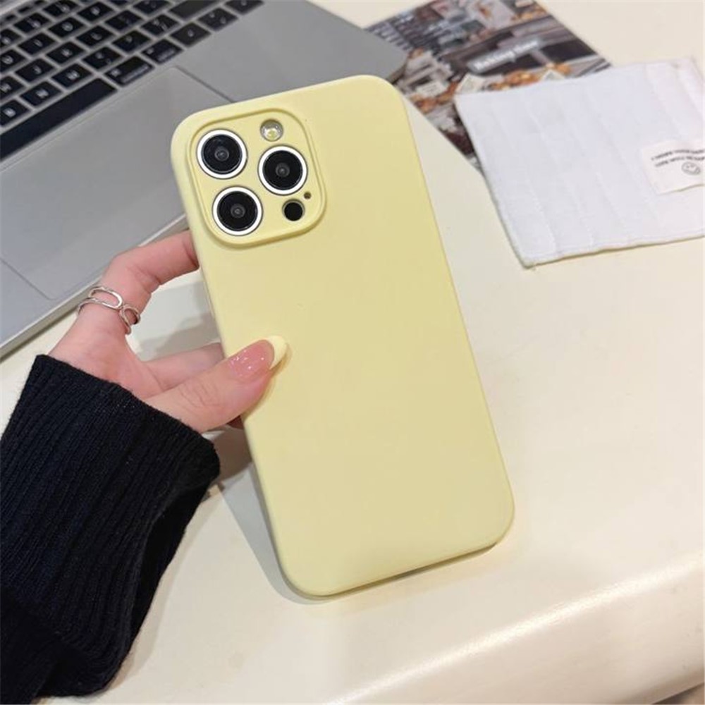 Bulk Purchasing For iPhone 12 Pro Case Precise Cutouts 2.0mm TPU Fiber Lining Phone Cover - Yellow