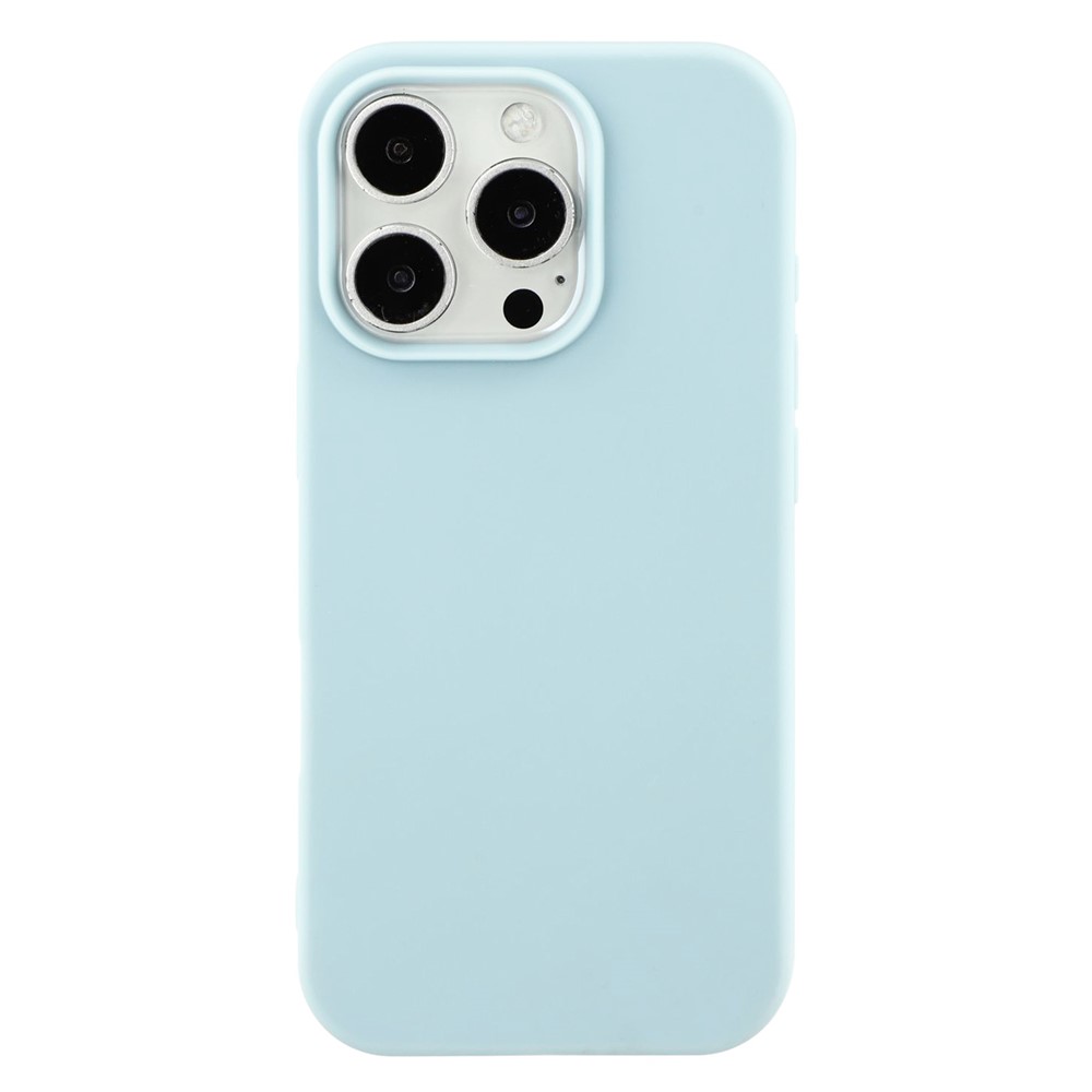 Bulk Purchasing For iPhone 12 / 12 Pro Case 2.0mm TPU Fiber Lining Phone Cover Large Lens Cutout - Blue