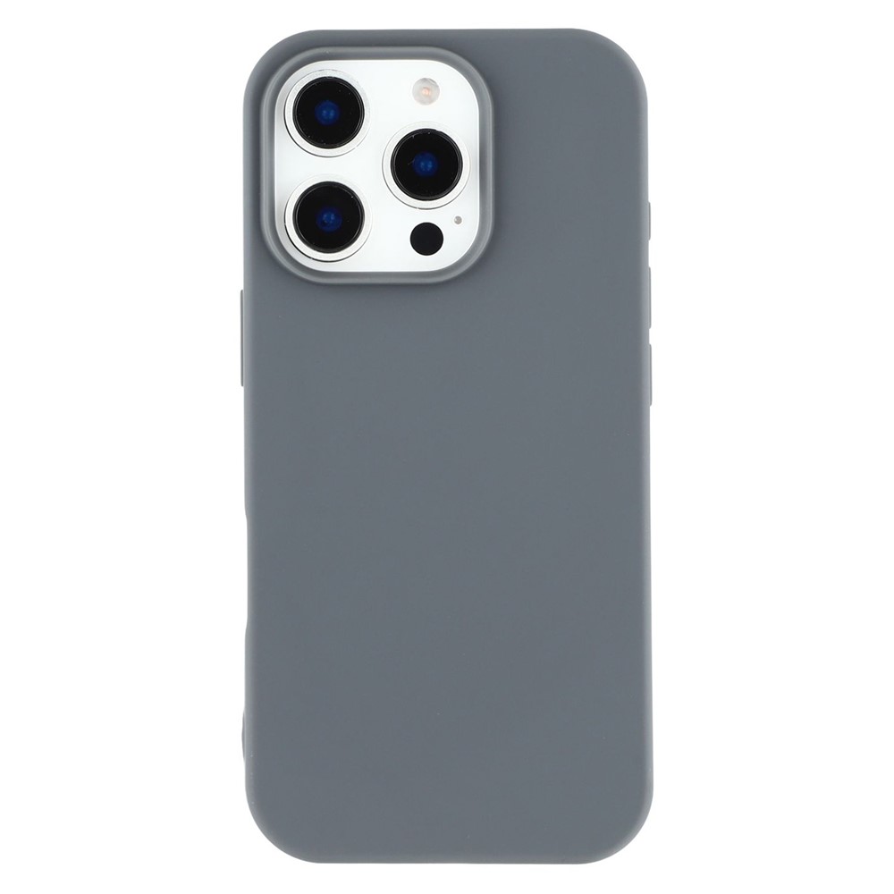 Bulk Purchasing For iPhone 13 Pro Case 1.6mm TPU Shockproof Phone Cover Large Lens Cutout - Grey