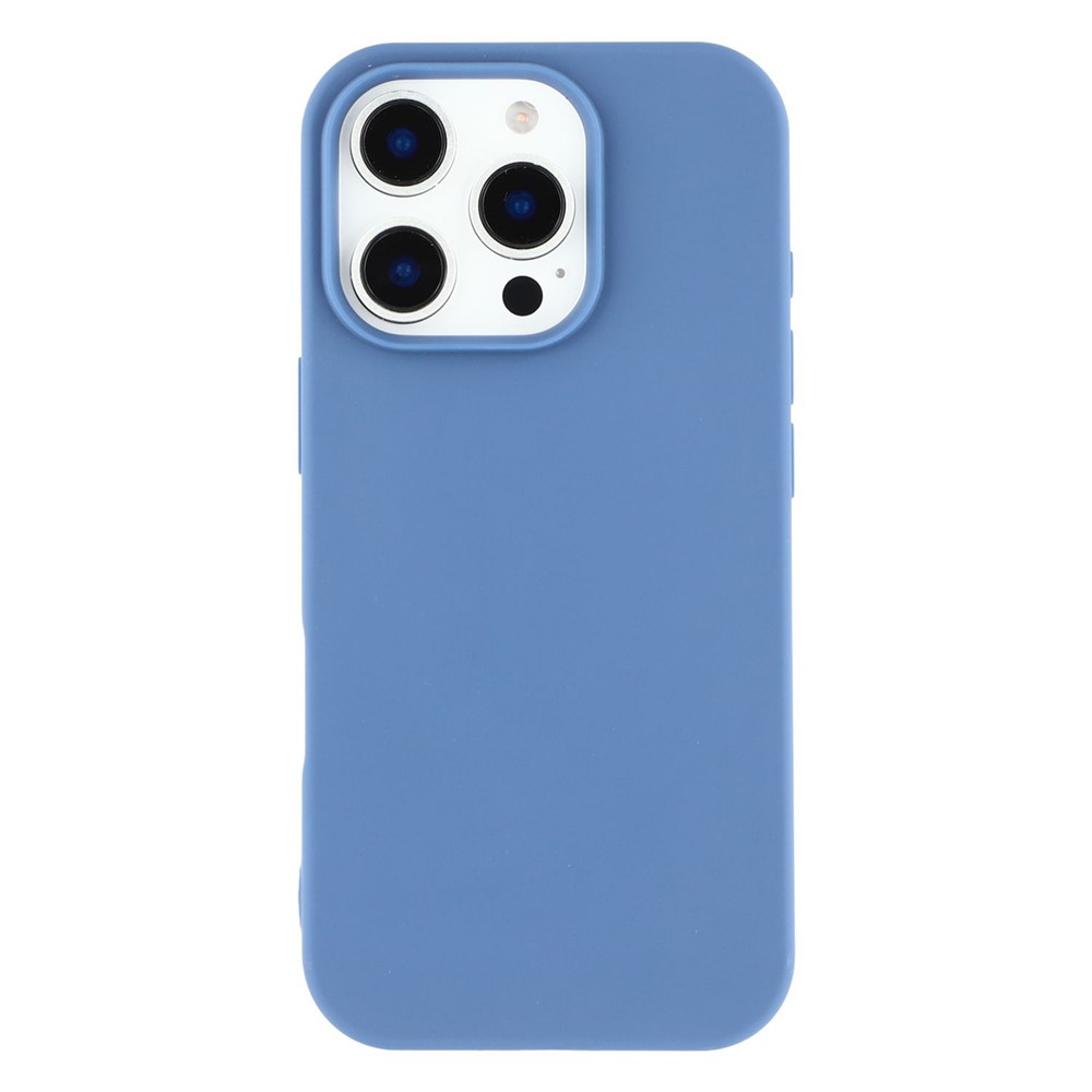 Bulk Purchasing For iPhone 12 / 12 Pro Case 1.6mm TPU Shockproof Phone Cover Large Lens Cutout - Sapphire