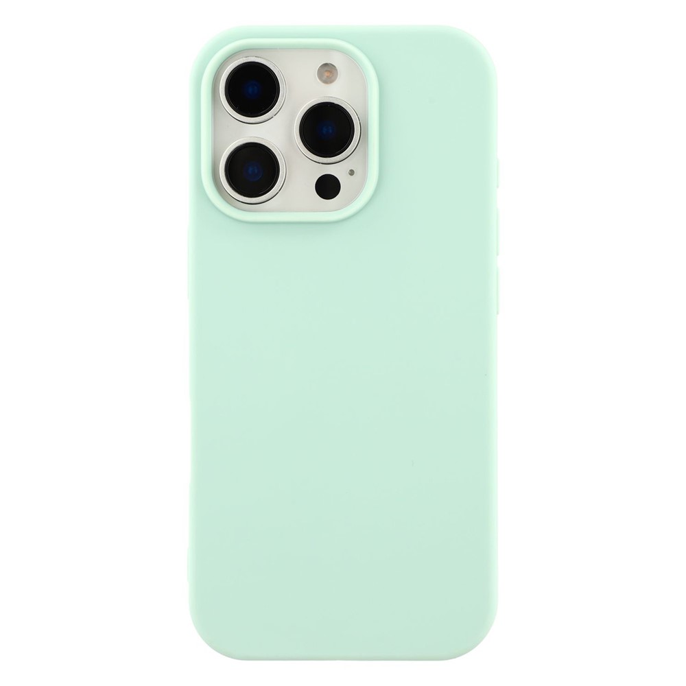 Bulk Purchasing For iPhone 12 / 12 Pro Case 1.6mm TPU Shockproof Phone Cover Large Lens Cutout - Light Cyan