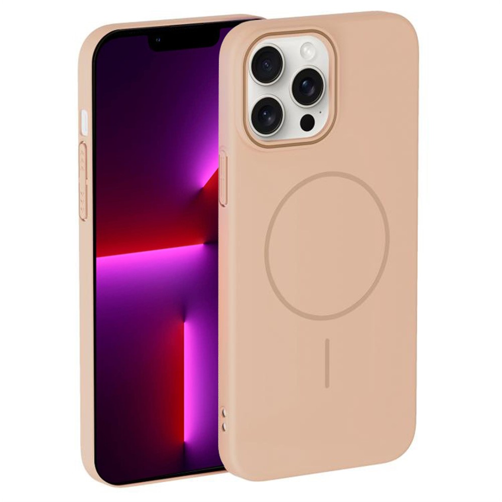 For iPhone 13 Pro Case Compatible with MagSafe Slim PC Phone Back Cover - Desert Gold