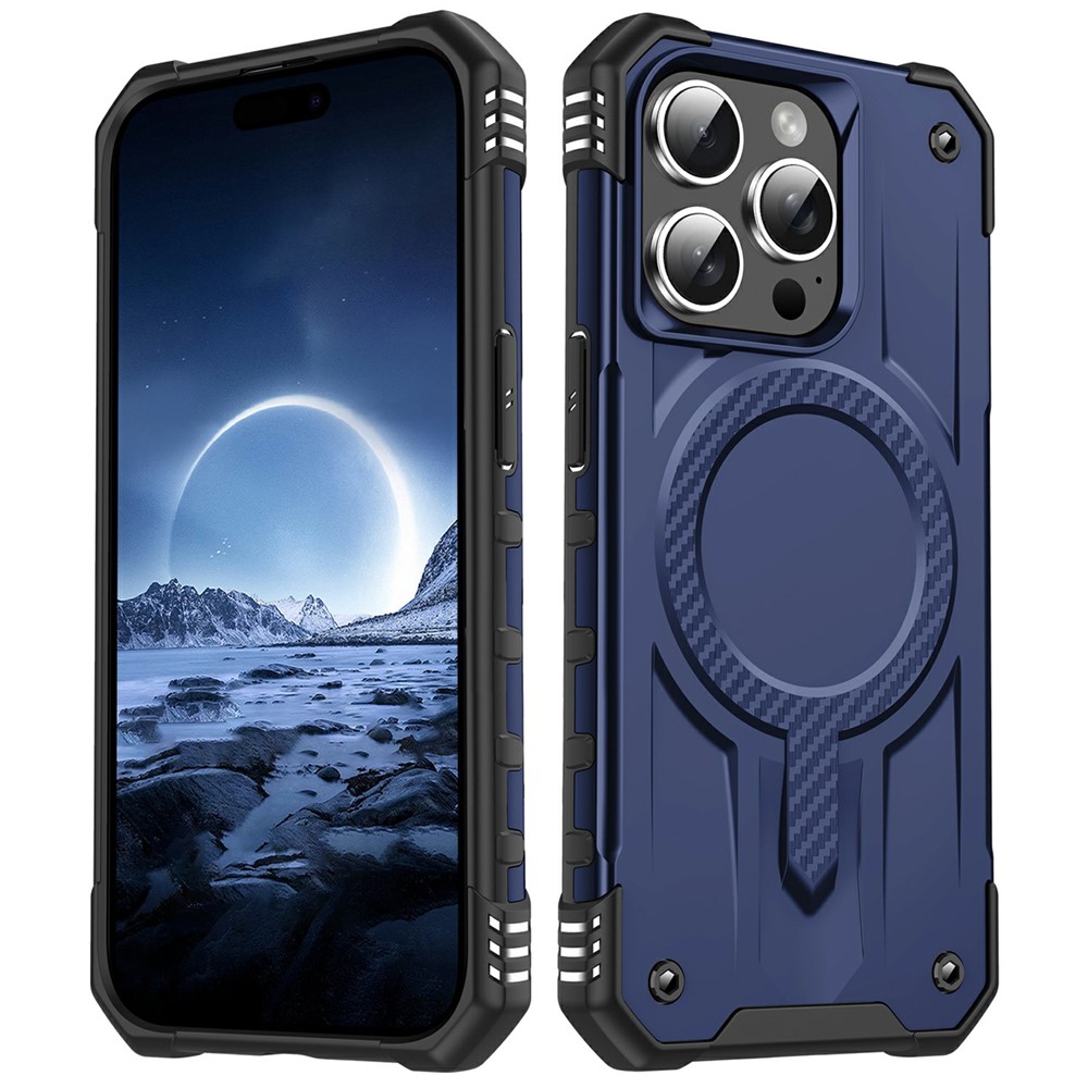 Bulk Purchasing For iPhone 14 Pro Max Case Compatible with MagSafe Shockproof PC + TPU Phone Cover - Blue