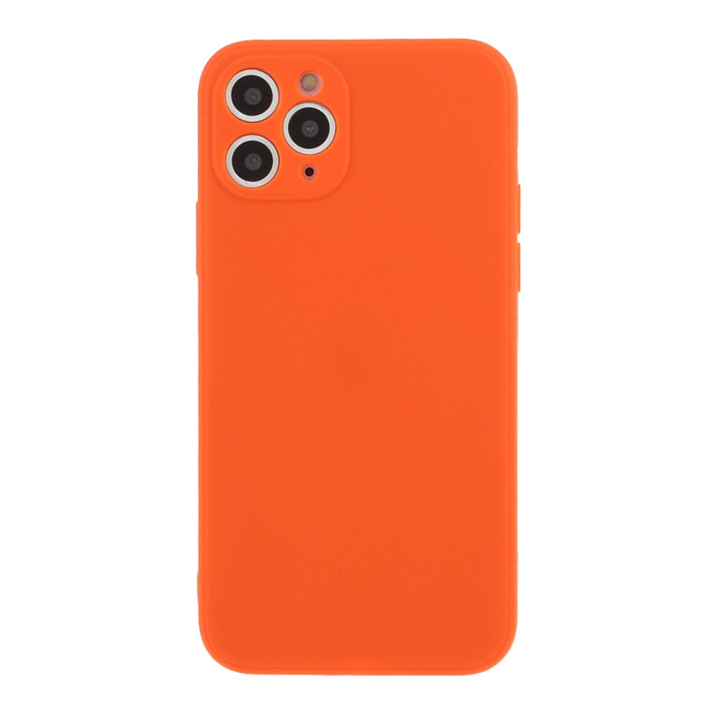 Bulk Purchasing For iPhone 11 Pro Max Case Precise Cutouts Straight Edge TPU Phone Cover - Orange