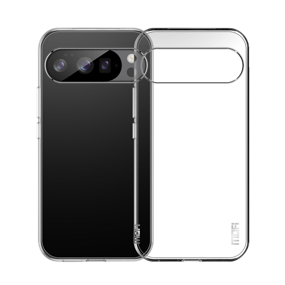 For Google Pixel 10 Pro / Google Pixel 10 Clear Phone Case MOFI Ultra-Thin TPU Phone Back Cover - Transparent