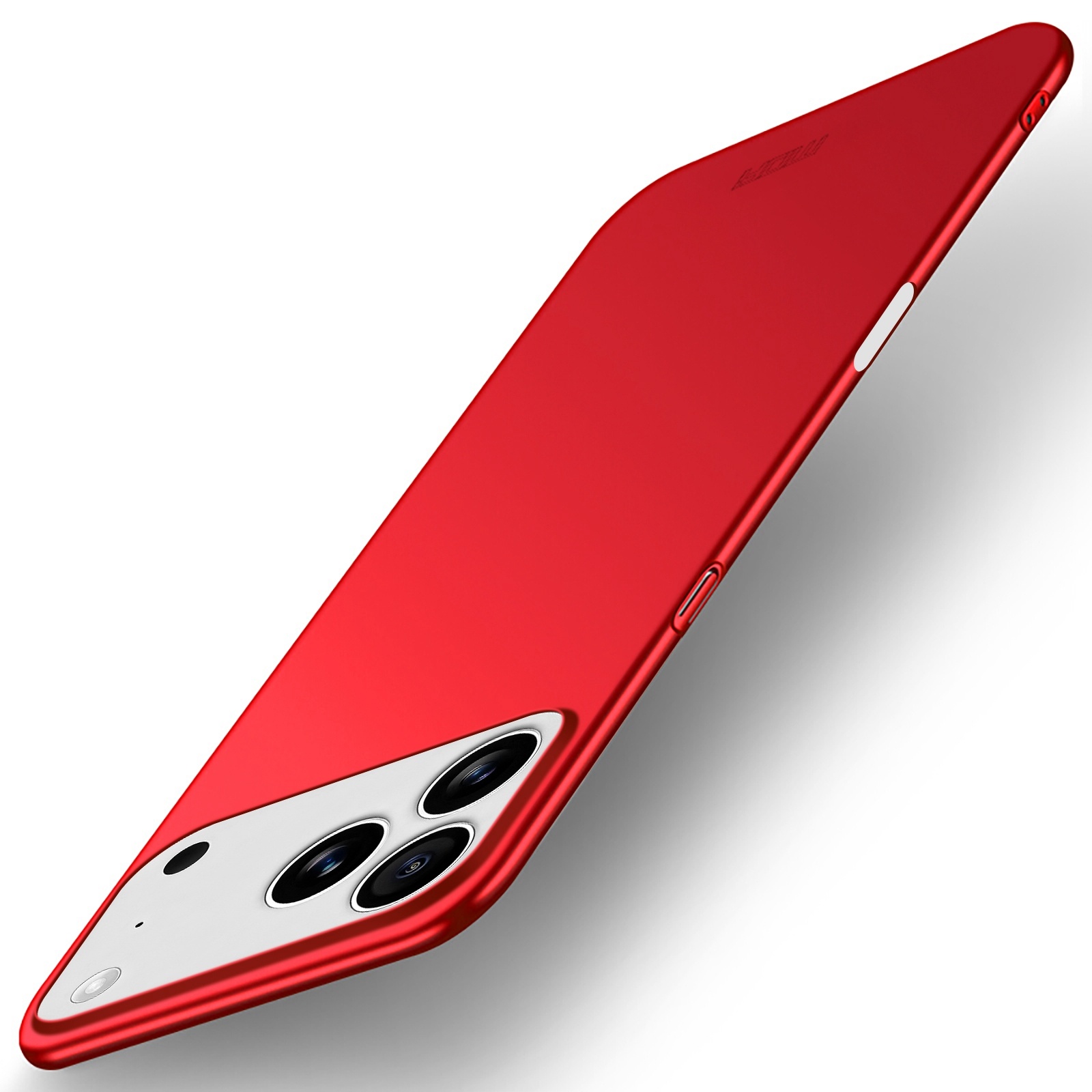 For iPhone 17 Pro Phone Case MOFI Shield Matte Series Ultra Slim PC Protective Cover - Red