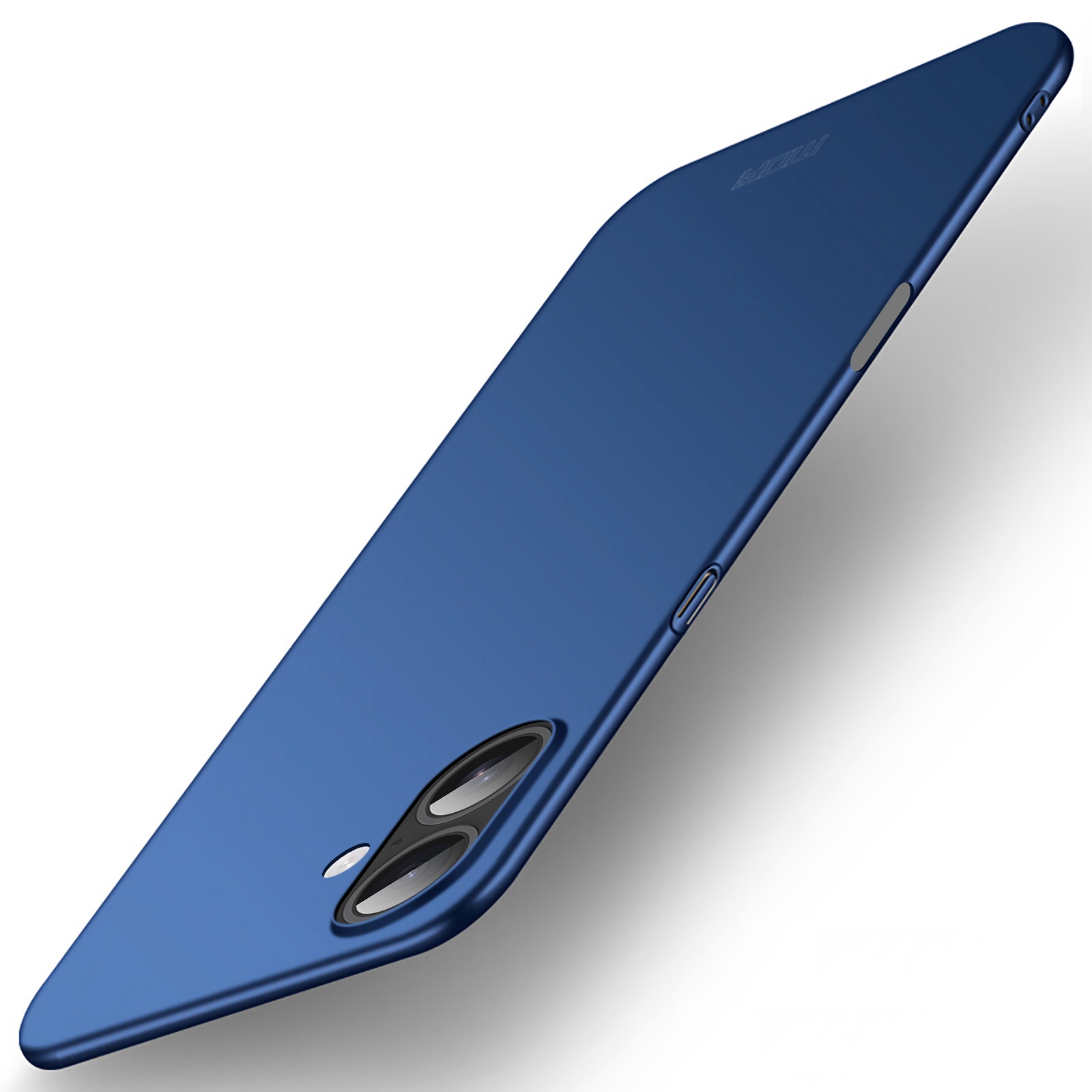 For iPhone 17 Phone Case MOFI Shield Matte Series Ultra Slim PC Protective Cover - Blue