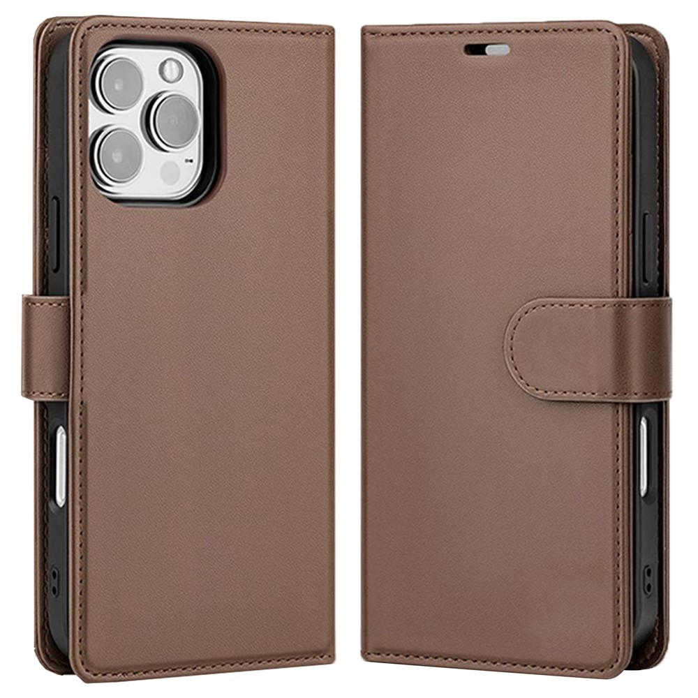 Bulk Purchasing For iPhone 15 Pro Max Wallet Case Compatible with MagSafe Detachable Leather Flip Phone Cover - Dark Brown