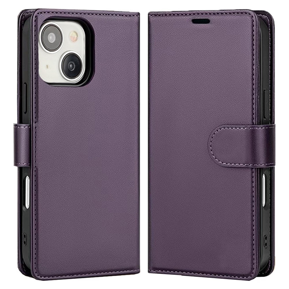 Bulk Purchasing For iPhone 15 Wallet Case Compatible with MagSafe Detachable Leather Flip Phone Cover - Purple