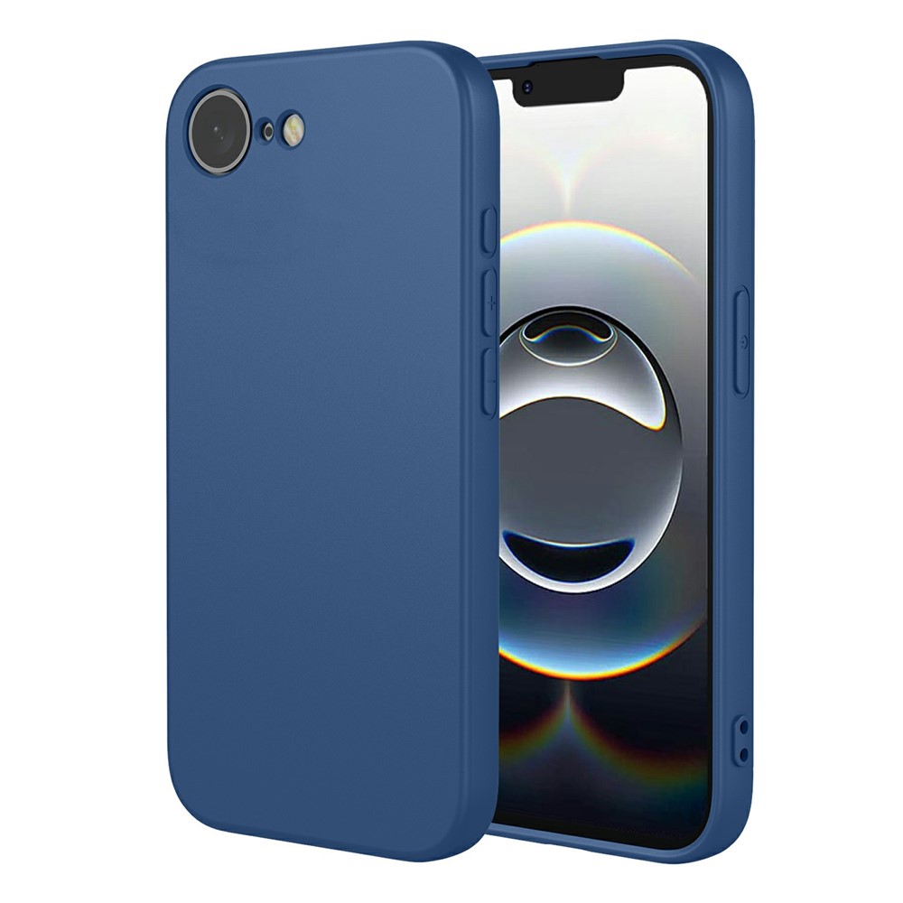 For iPhone 16e Case Soft TPU Shockproof Protective Phone Cover - Blue
