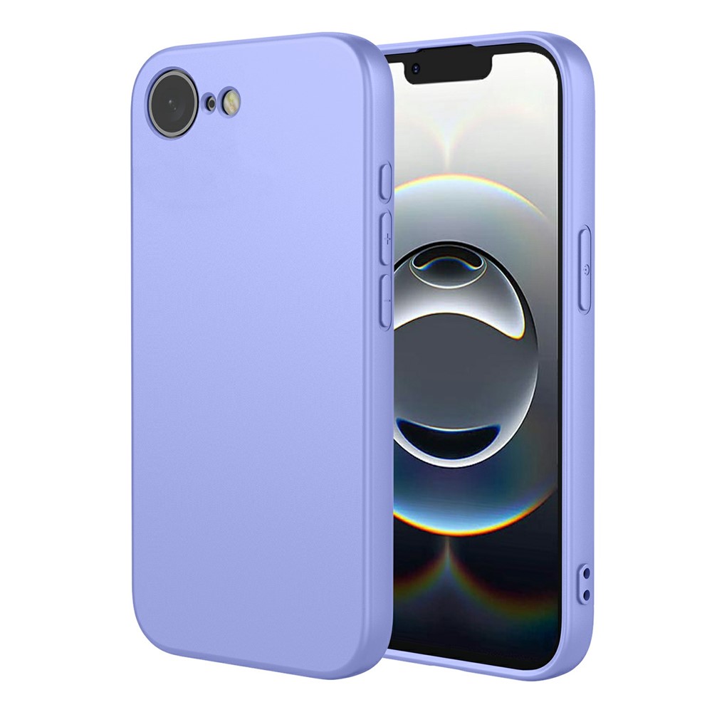 For iPhone 16e Case Soft TPU Shockproof Protective Phone Cover - Purple