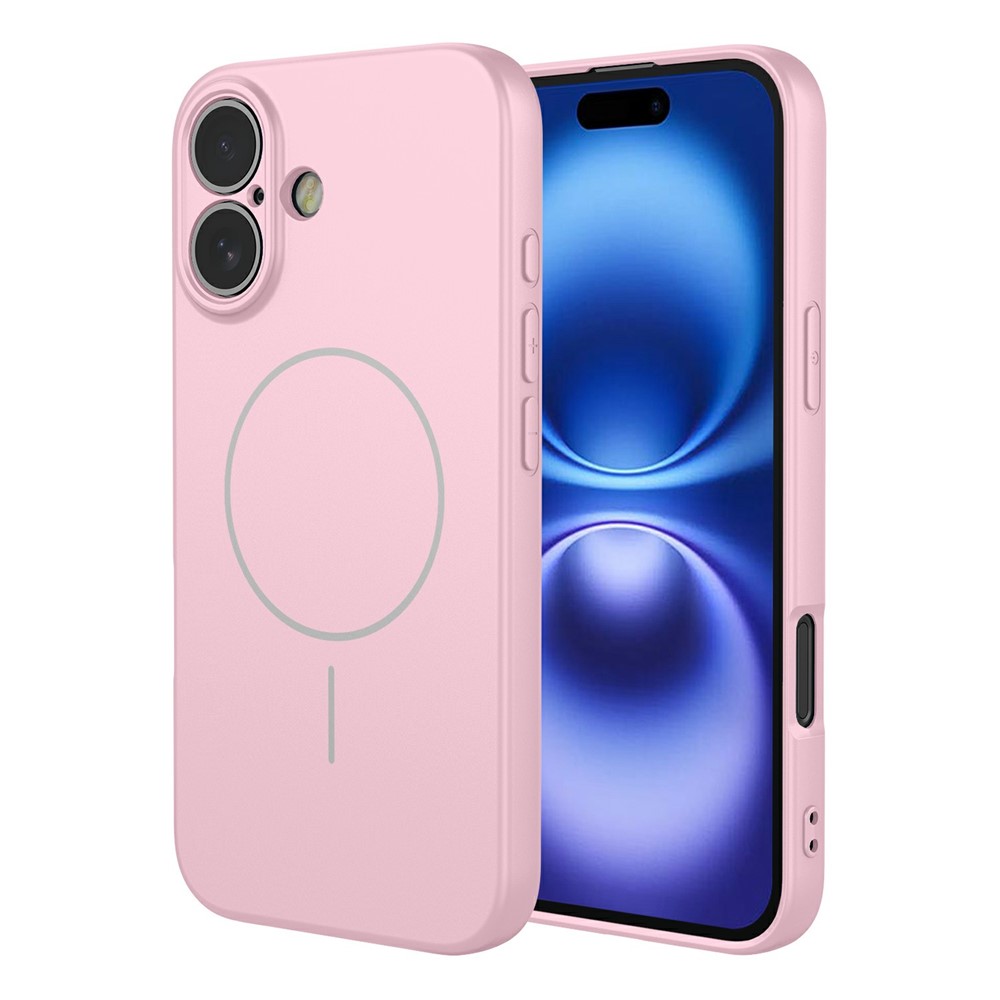 Bulk Purchasing For iPhone 16 Plus Case Compatible with MagSafe Soft TPU Phone Back Cover - Pink