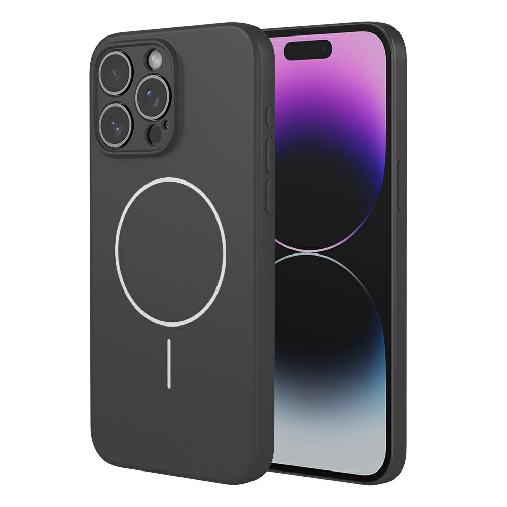 Bulk Purchasing For iPhone 15 Pro Case Compatible with MagSafe Soft TPU Phone Back Cover - Black