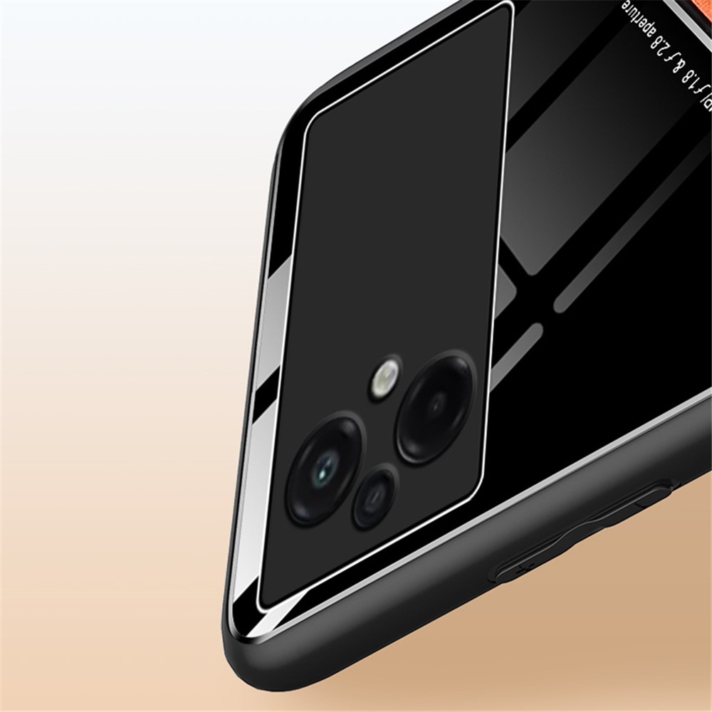 For Xiaomi Poco M5 4G Shockproof TPU + PC + Textured PU Leather Coating Protective Case Phone Cover Support Magnetic Car Mount - Orange-6