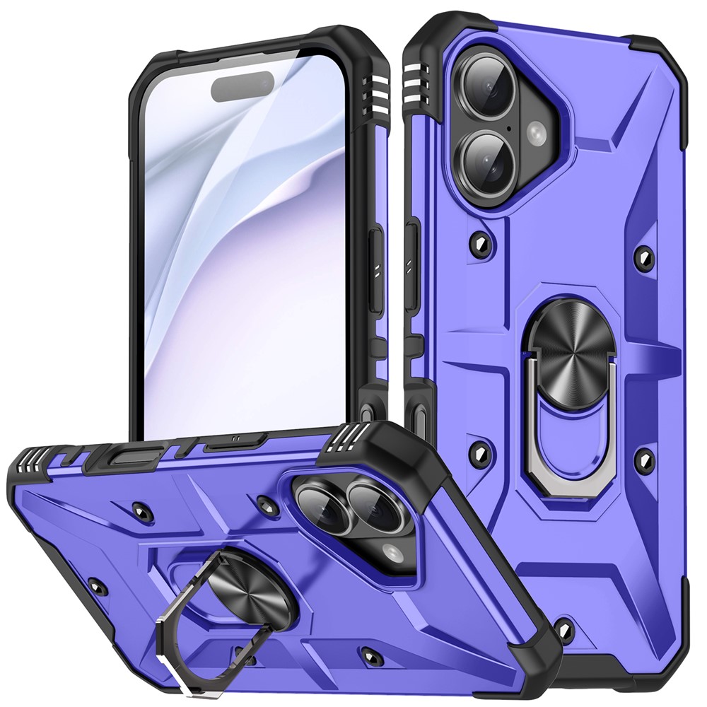 For iPhone 17 Wenjie Series Protective Case Ultra Slim Shockproof Cover - Purple
