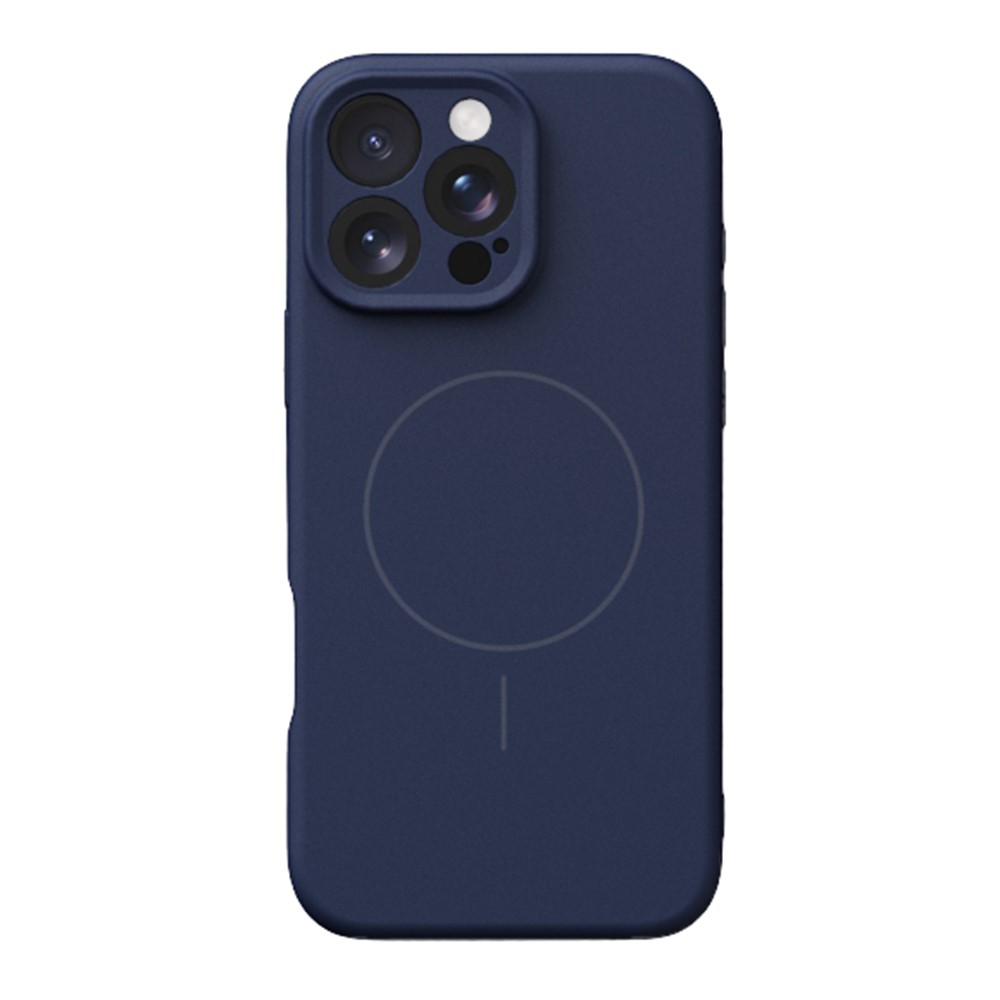 YCADEN For iPhone 16 Pro Case Compatible with MagSafe Precise Cutouts TPU Phone Back Cover - Dark Blue