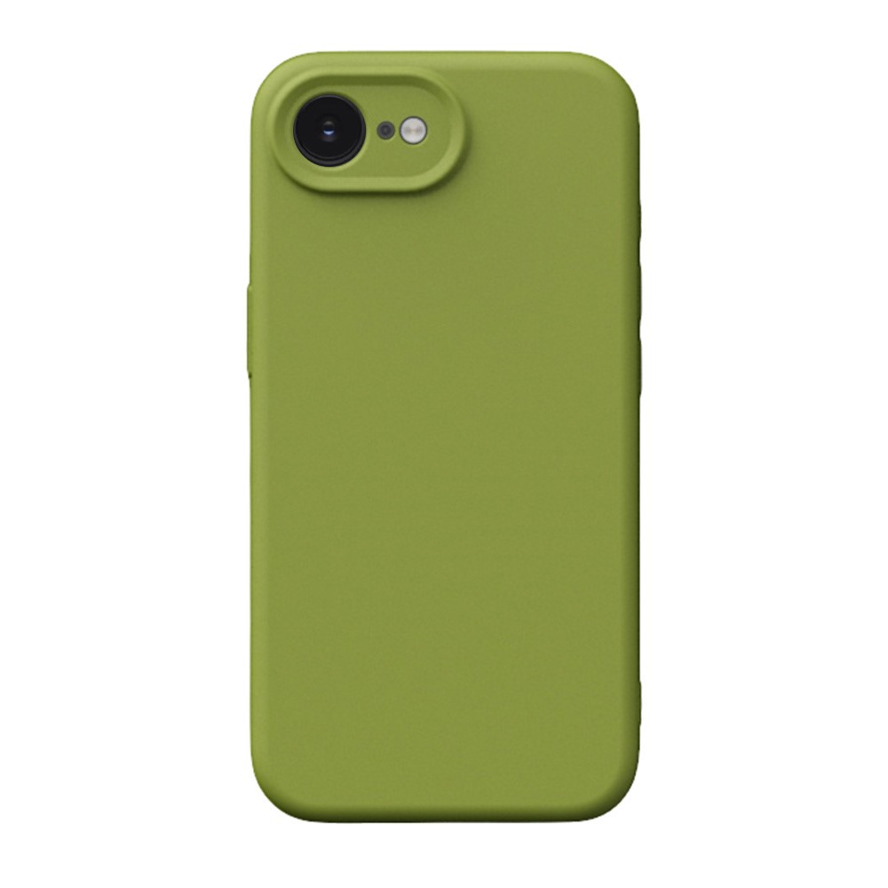 YCADEN For iPhone 16e Case Compatible with MagSafe Precise Cutouts TPU Phone Back Cover - Bean Green