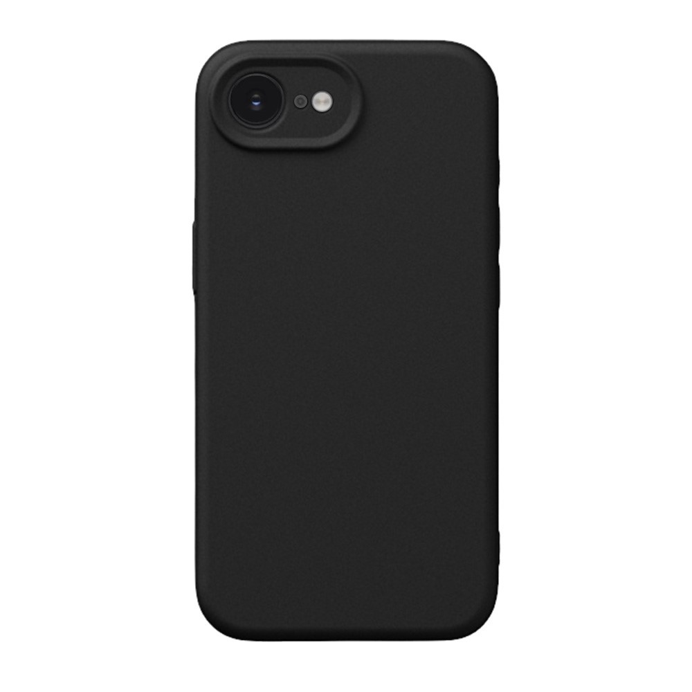 YCADEN For iPhone 16e Case Compatible with MagSafe Precise Cutouts TPU Phone Back Cover - Black