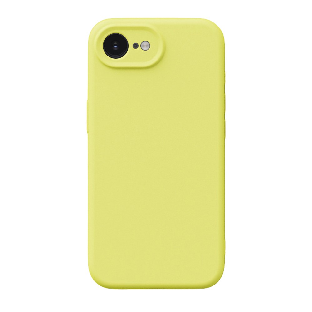 YCADEN For iPhone 16e Case Compatible with MagSafe Precise Cutouts TPU Phone Back Cover - Pear Yellow