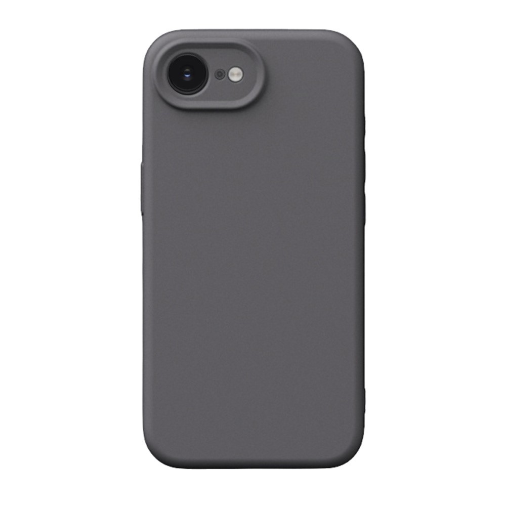 YCADEN For iPhone 16e Case Compatible with MagSafe Precise Cutouts TPU Phone Back Cover - Charcoal Grey