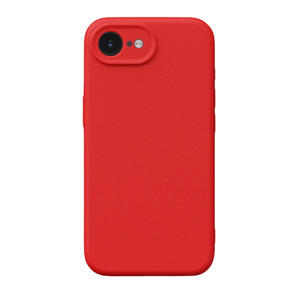 YCADEN For iPhone 16e Case Compatible with MagSafe Precise Cutouts TPU Phone Back Cover - Chinese Red