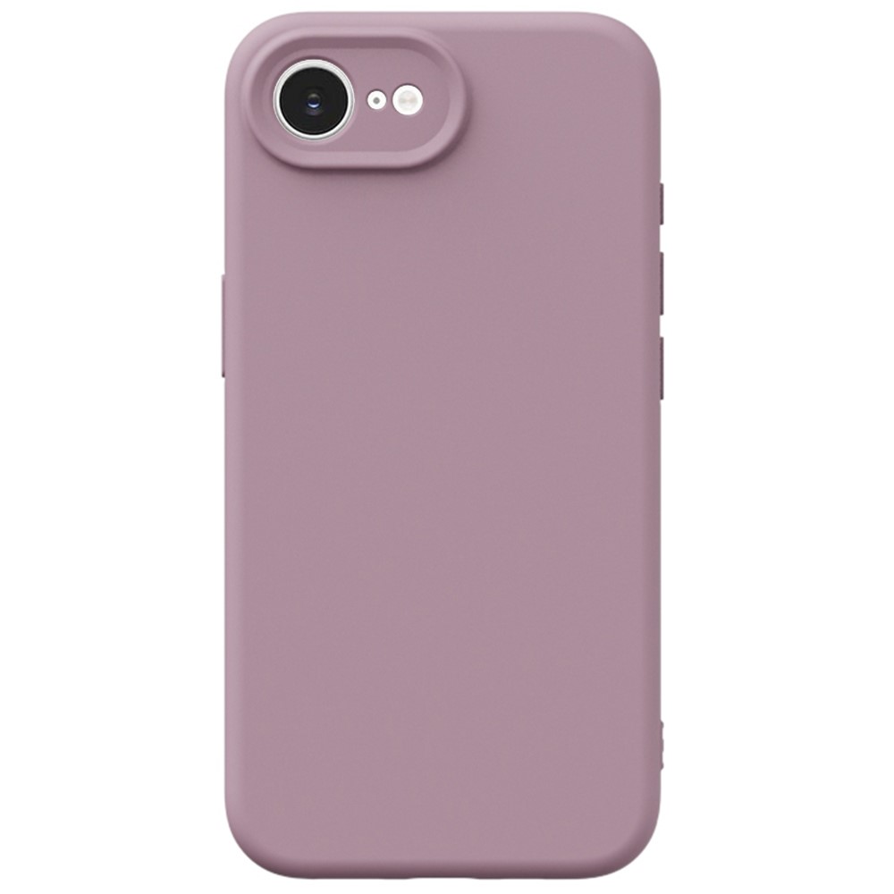 YCADEN For iPhone 16e Case Precise Cutouts TPU Phone Back Cover - Blackcurrant