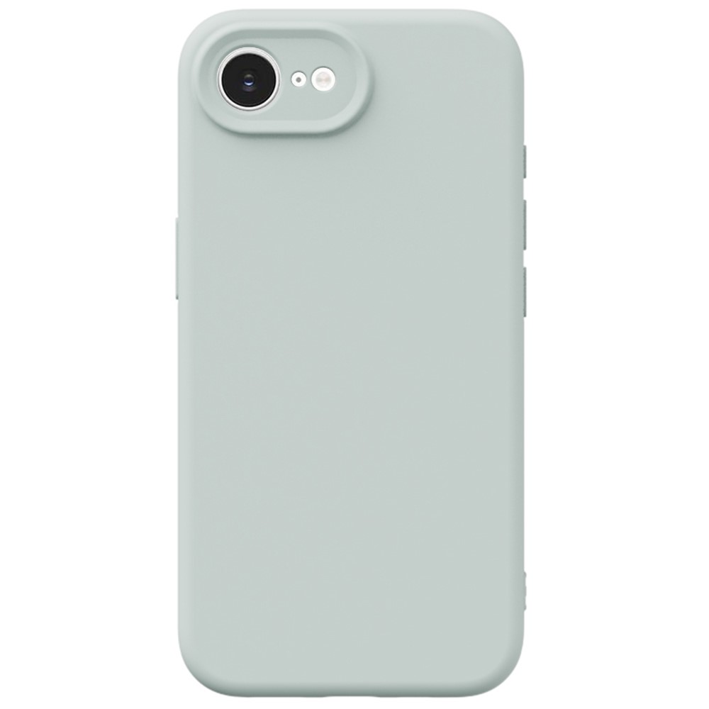 YCADEN For iPhone 16e Case Precise Cutouts TPU Phone Back Cover - Cloud Blue