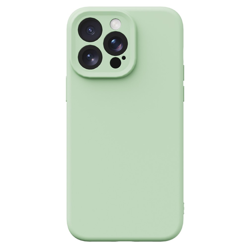YCADEN For iPhone 15 Pro Case Precise Cutouts TPU Phone Back Cover - Grass Green