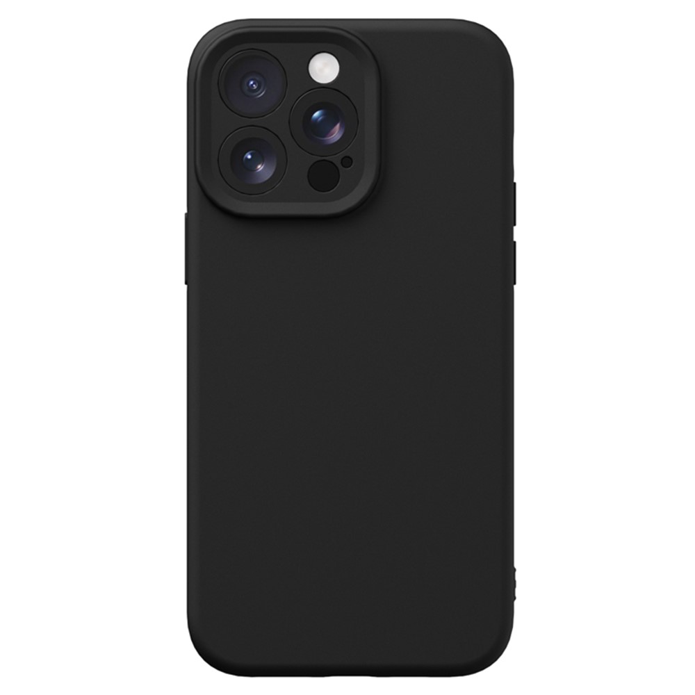 YCADEN For iPhone 15 Pro Case Precise Cutouts TPU Phone Back Cover - Black