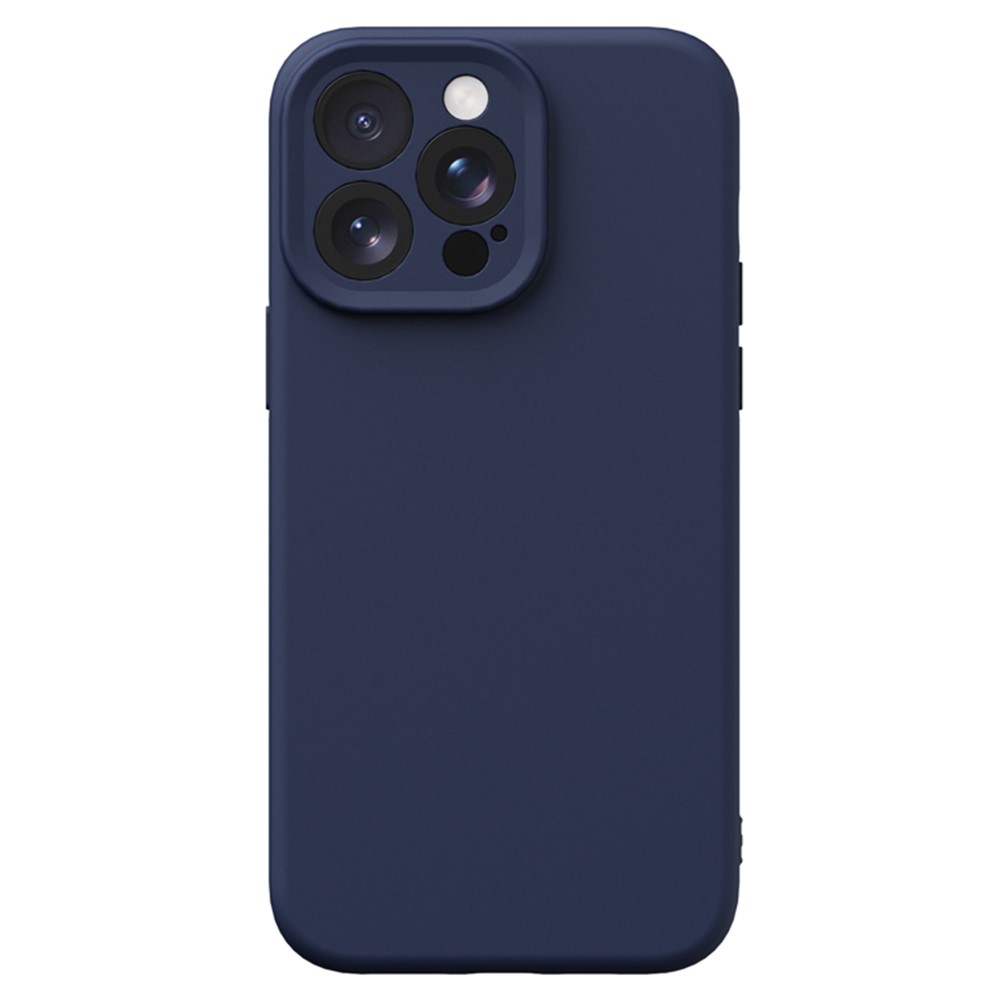 YCADEN For iPhone 15 Pro Max Case Precise Cutouts TPU Phone Back Cover - Dark Blue