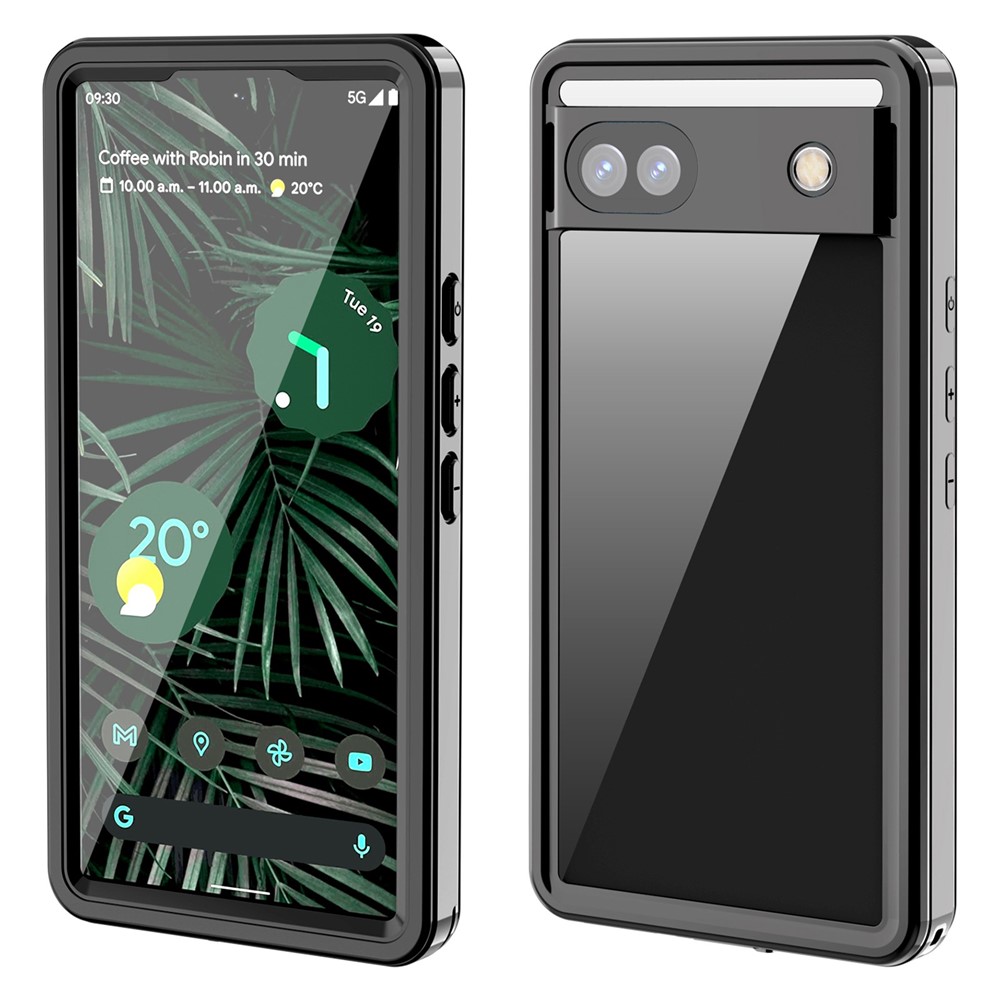 REDPEPPER DOT For Google Pixel 6a IP68 Waterproof Phone Case Transparent Anti-drop Phone Back Cover-10