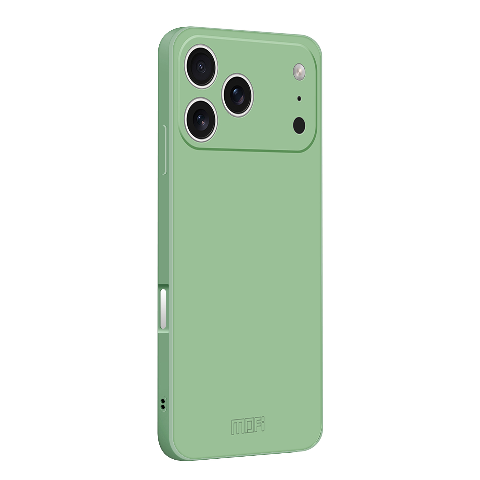 For iPhone 17 Pro Case MOFI Skin Touch Soft TPU Protective Phone Cover - Matcha Green
