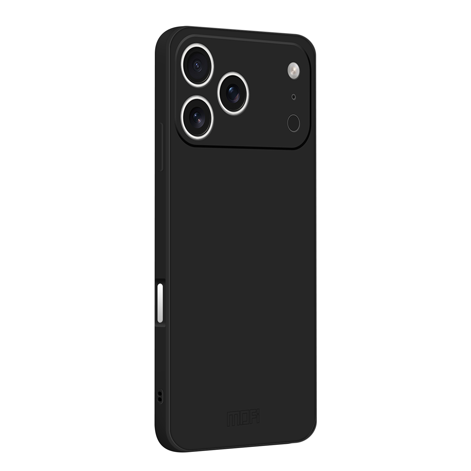 For iPhone 17 Pro Max Case MOFI Skin Touch Soft TPU Protective Phone Cover - Black