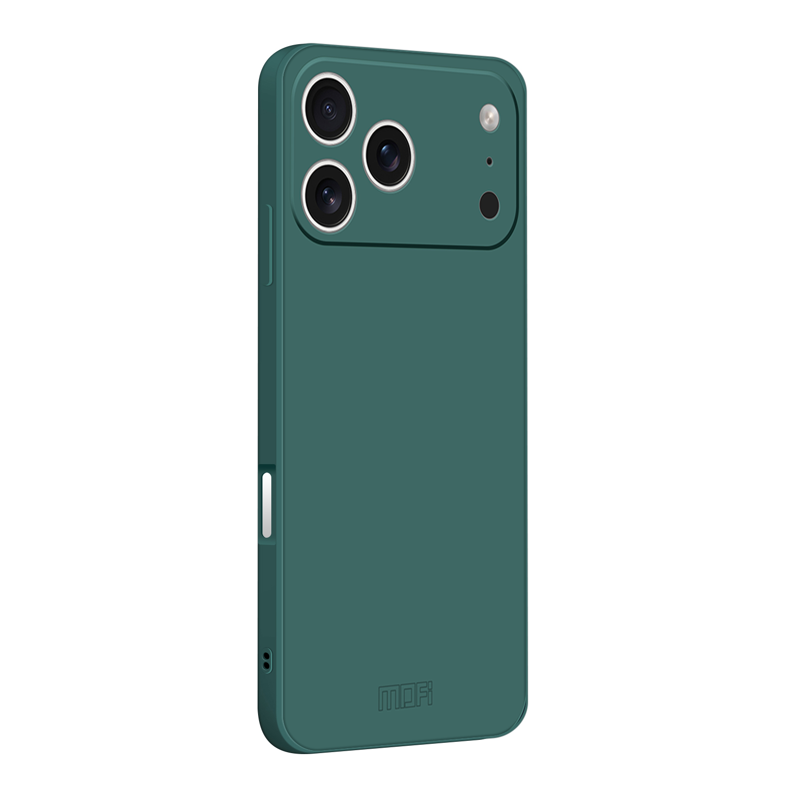 For iPhone 17 Pro Max Case MOFI Skin Touch Soft TPU Protective Phone Cover - Dark Green