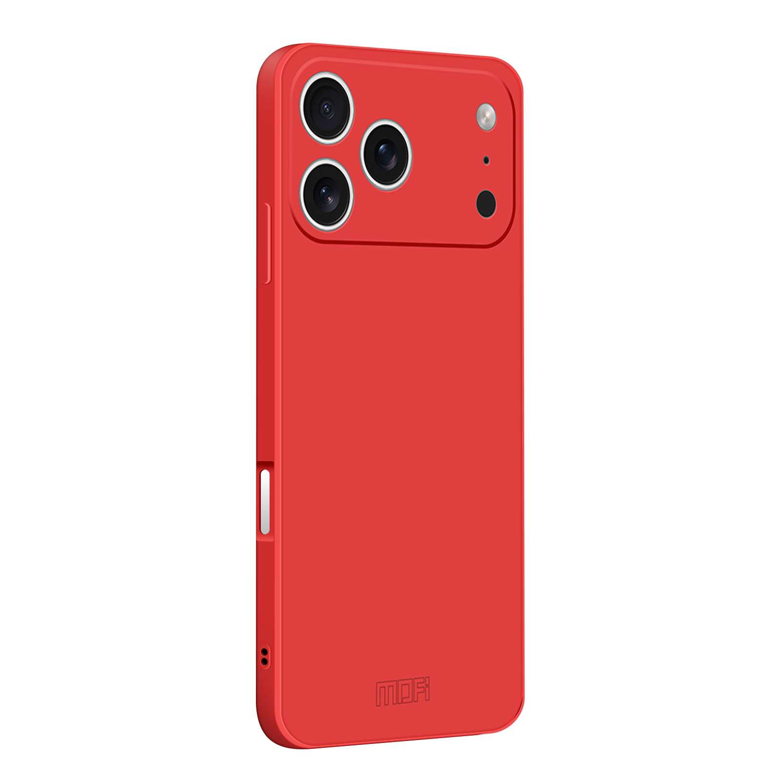 For iPhone 17 Pro Max Case MOFI Skin Touch Soft TPU Protective Phone Cover - Red