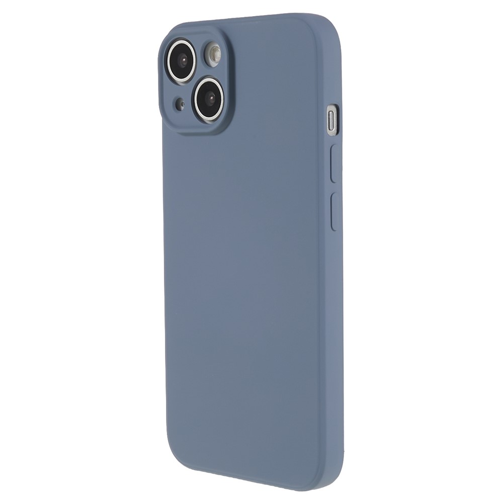 AMORUS For iPhone 15 Plus Case Precise Cutouts TPU Fiber Lining Shockproof Phone Cover - Lavender Grey